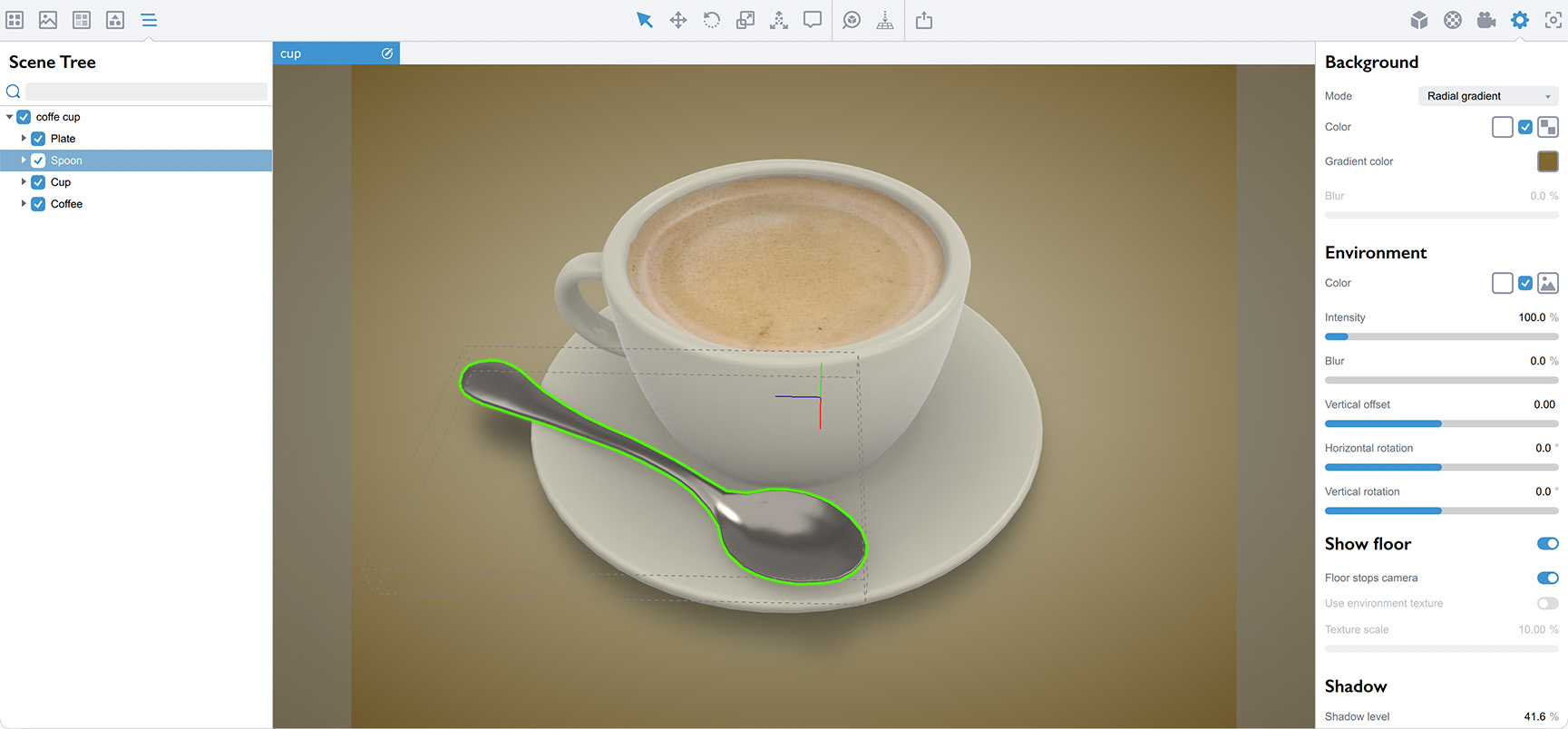 WebGL Export Settings